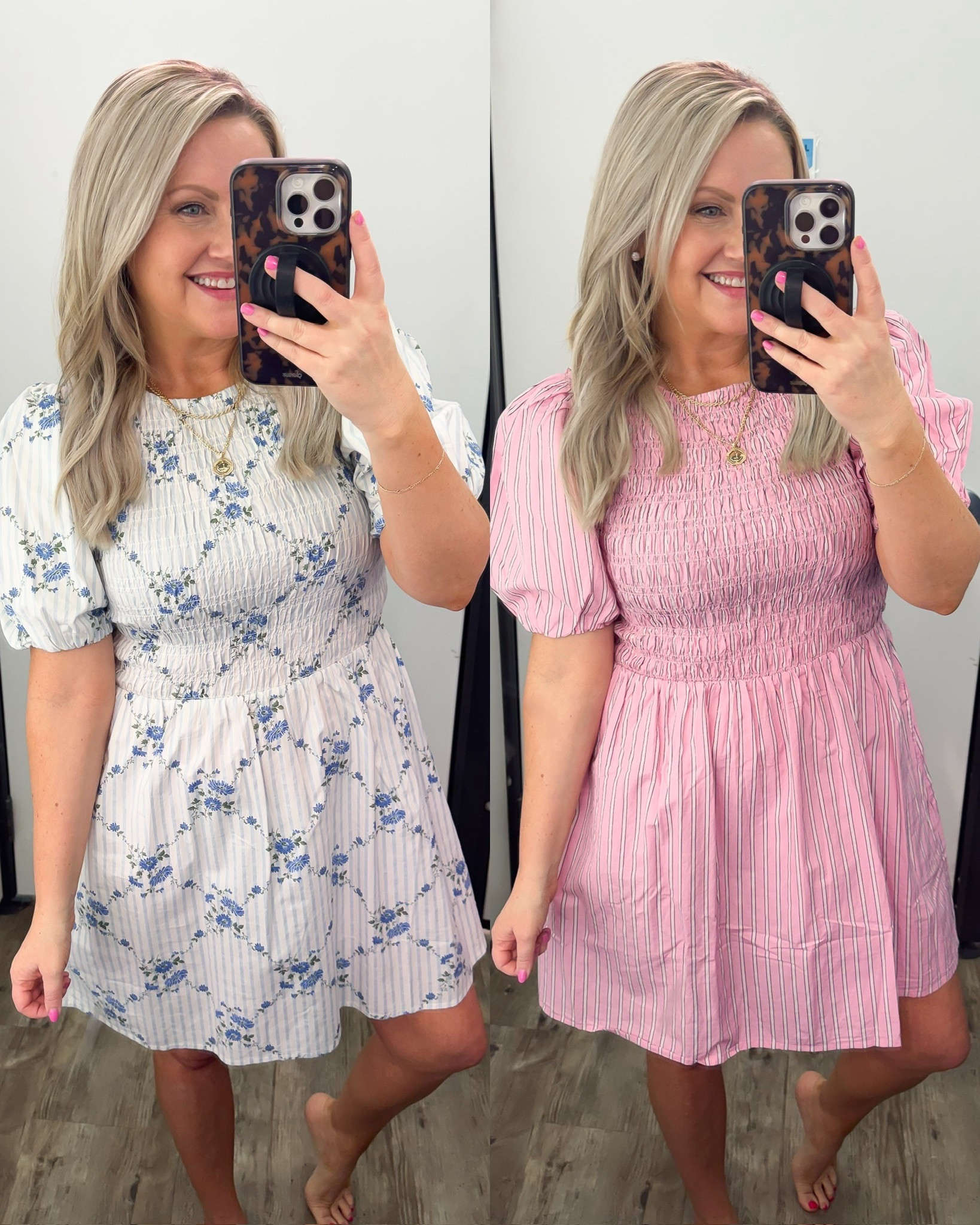 These dresses are just the cutest for spring!! I love the flattering smocked fit and how easy they are to throw on and go, plus the prints and colors are so fun and feminine. Perfect for brunch, showers, church, or anything on your spring calendar.

spring dresses floral mini dress smocked dress spring outfit ideas feminine spring style brunch outfit ideas easter dress spring event dress casual spring dress womens spring fashion lovelylifestyling

#LTKSeasonal #LTKOver40 #LTKootd