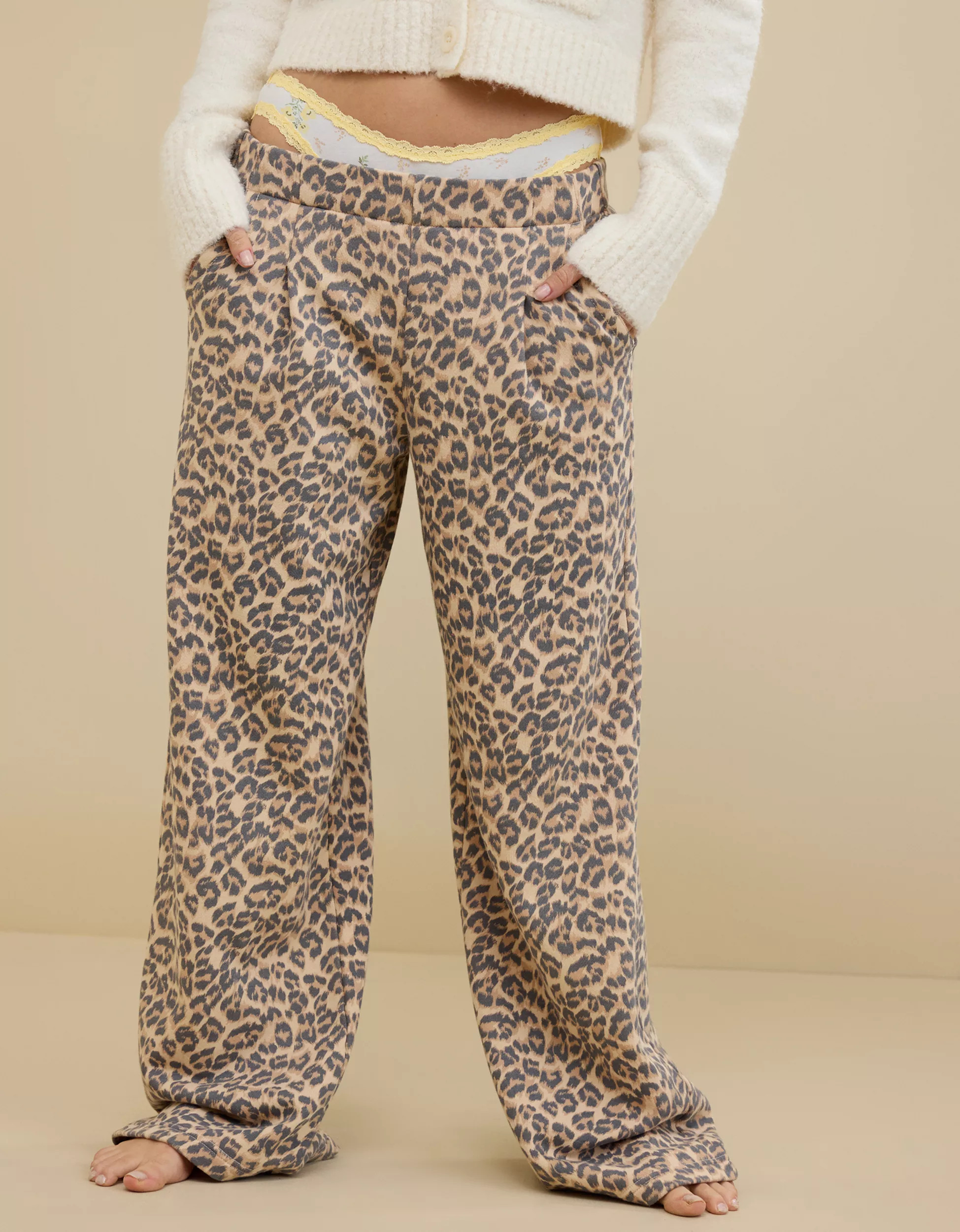 Aerie Cozy New Heights Trouser | Aerie