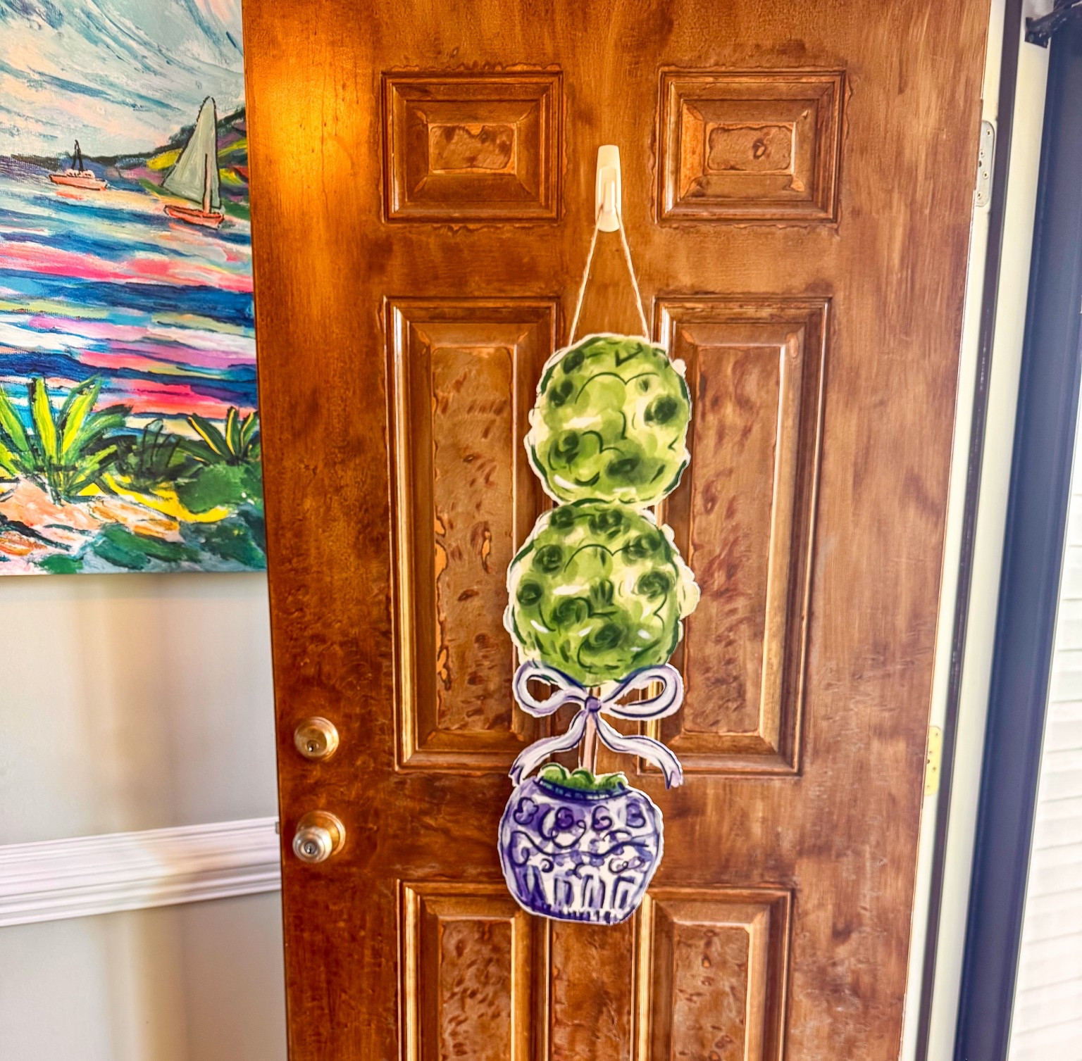 Topiary Door Hanger

#LTKSeasonal #LTKHome