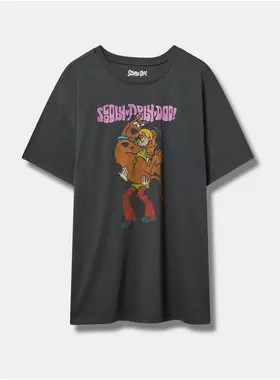 Scooby Doo Relaxed Cotton Crew Tee | Torrid (US & Canada)