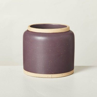 Apple Orchard Speckled Ceramic Candle Dark Brown - Hearth & Hand™ with Magnolia | Target