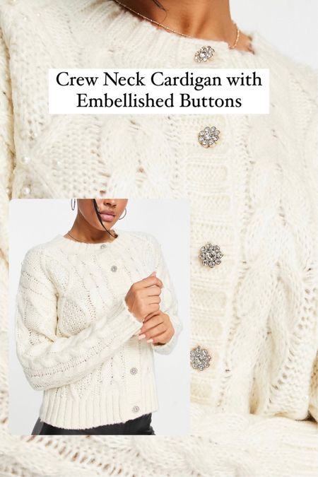 ASOS on sale up to 80% off!

ASOS, on sale, cardigan, embellished buttons, white cardigan, winter style, casual style 

#LTKFind #LTKsalealert #LTKstyletip