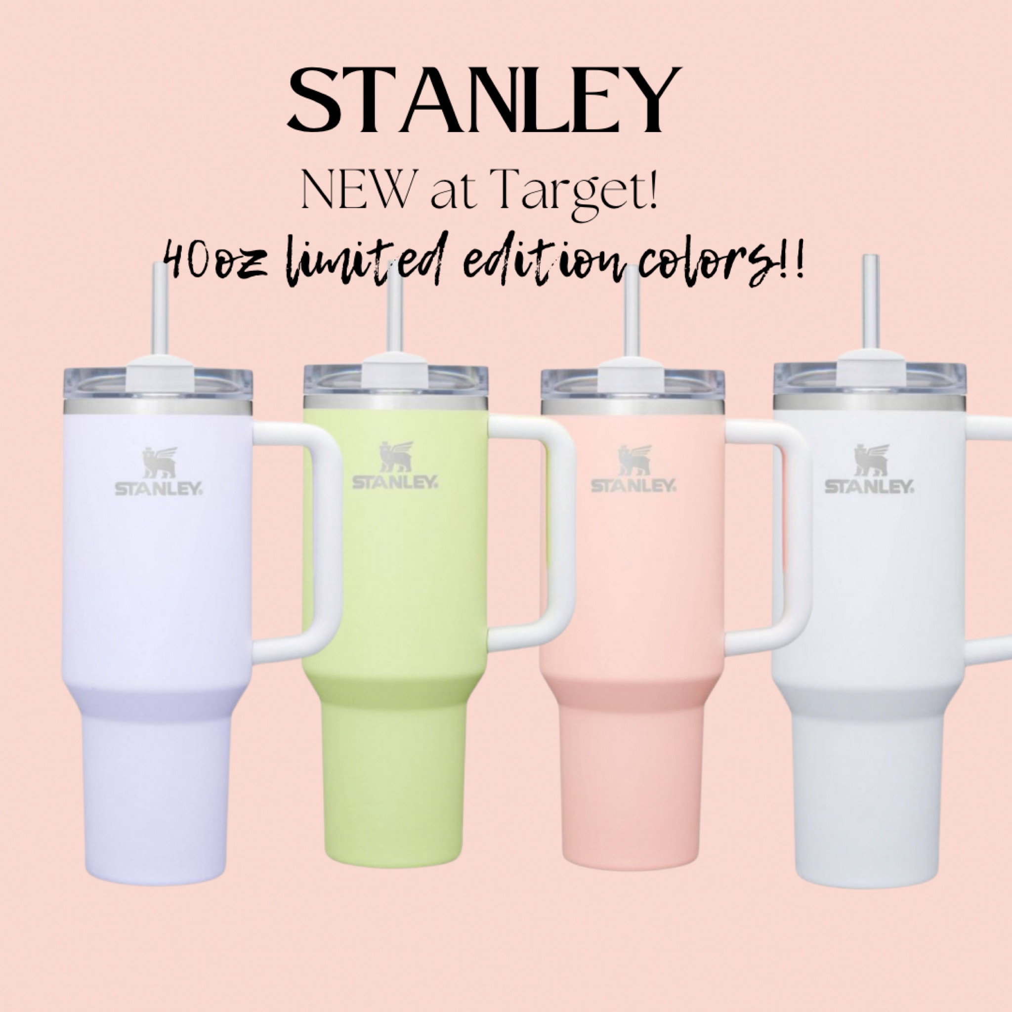 NEW spring Stanley’s stocked at target!!! 
Stanley 
Spring tumblers spring Stanley 

#LTKSeasonal #LTKfamily #LTKunder50