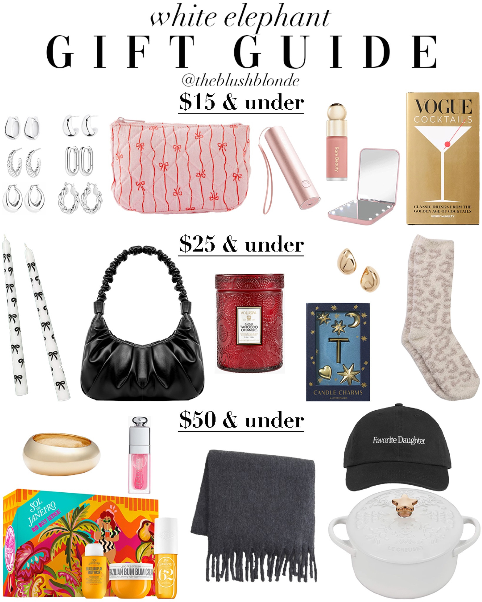 White Elephant Gift Guide-

White Elephant/Secret Santa gift ideas for every price point.

#LTKGiftGuide #LTKFindsUnder50 #LTKHoliday