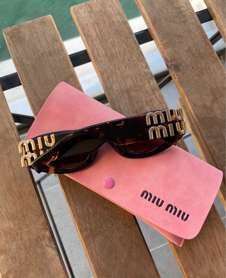 Miu Miu sunglasses 

#LTKunder50 #LTKunder100 #LTKsalealert