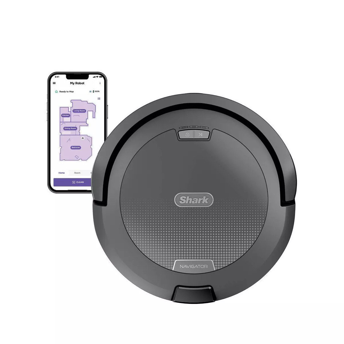 Shark Navigator Robot Vacuum with SmartPath Navigation and Self-Cleaning Brushroll RV2110 | Target