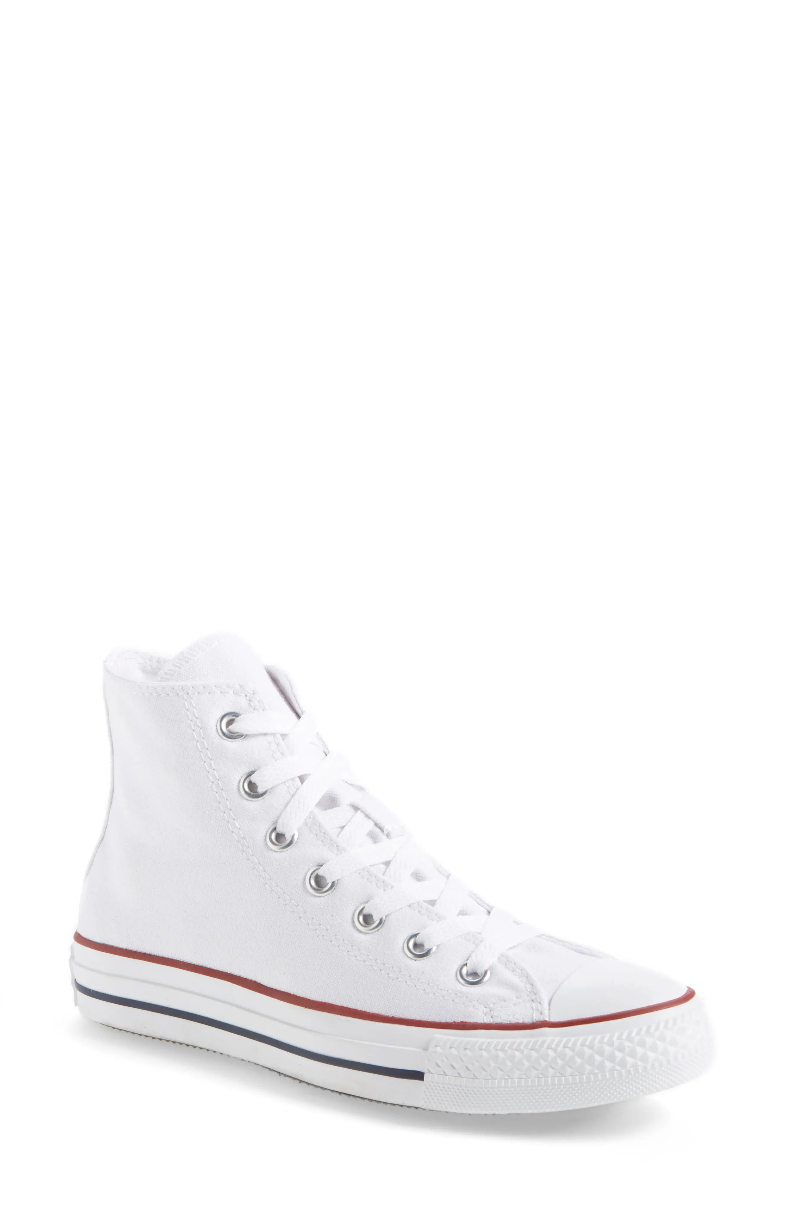 Women's Converse Chuck Taylor High Top Sneaker, Size 5 M - White | Nordstrom