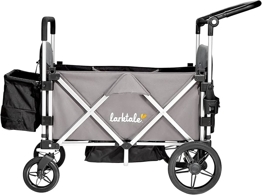 Larktale caravan - Double Seater Collapsible Wagon, All-Terrain Stroller Wagon for Kids, Baby, To... | Amazon (US)