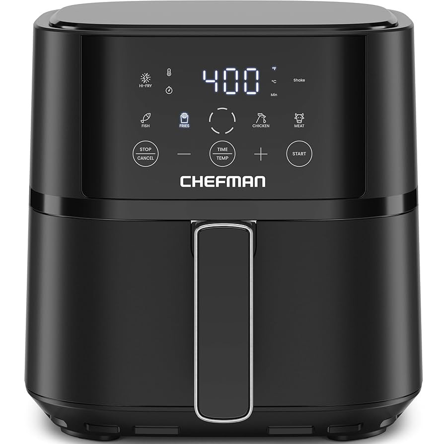 Chefman Air Fryer – 4 QT Compact Airfryer for Quick & Easy Meals in Minutes, Features Hi-Fry Te... | Amazon (US)