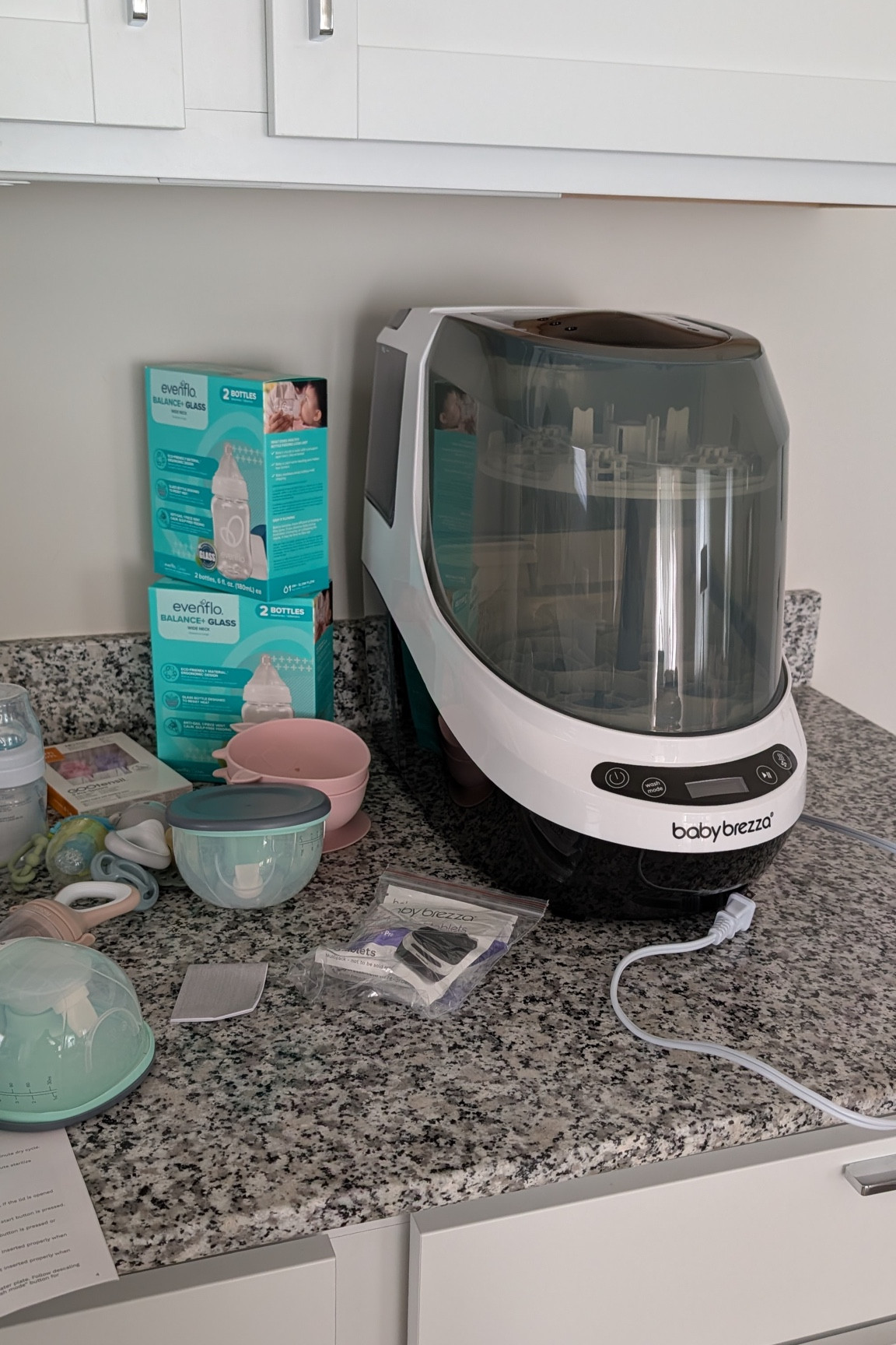 Nesting in the kitchen! 

Baby bottle washing station in the kitchen

Set up our babybrezza washer pro!

#LTKBaby