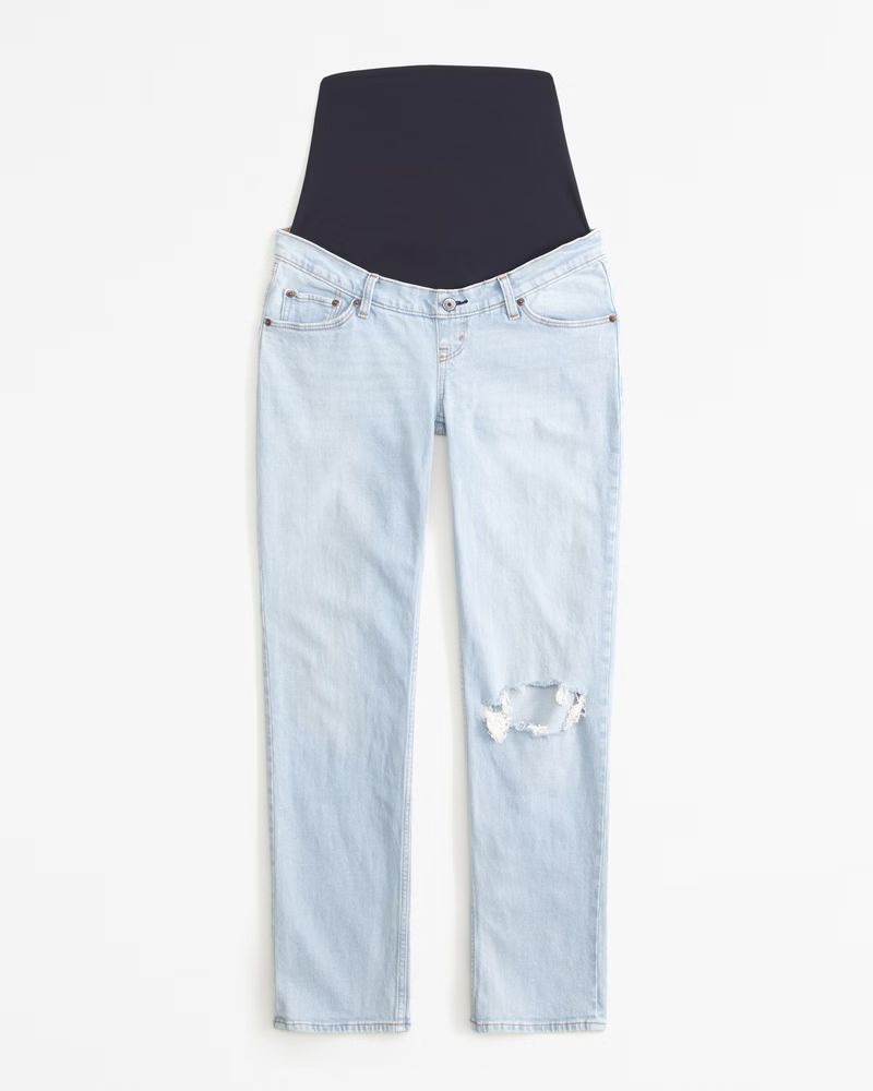 Maternity 90s Straight Jean | Abercrombie & Fitch (US)
