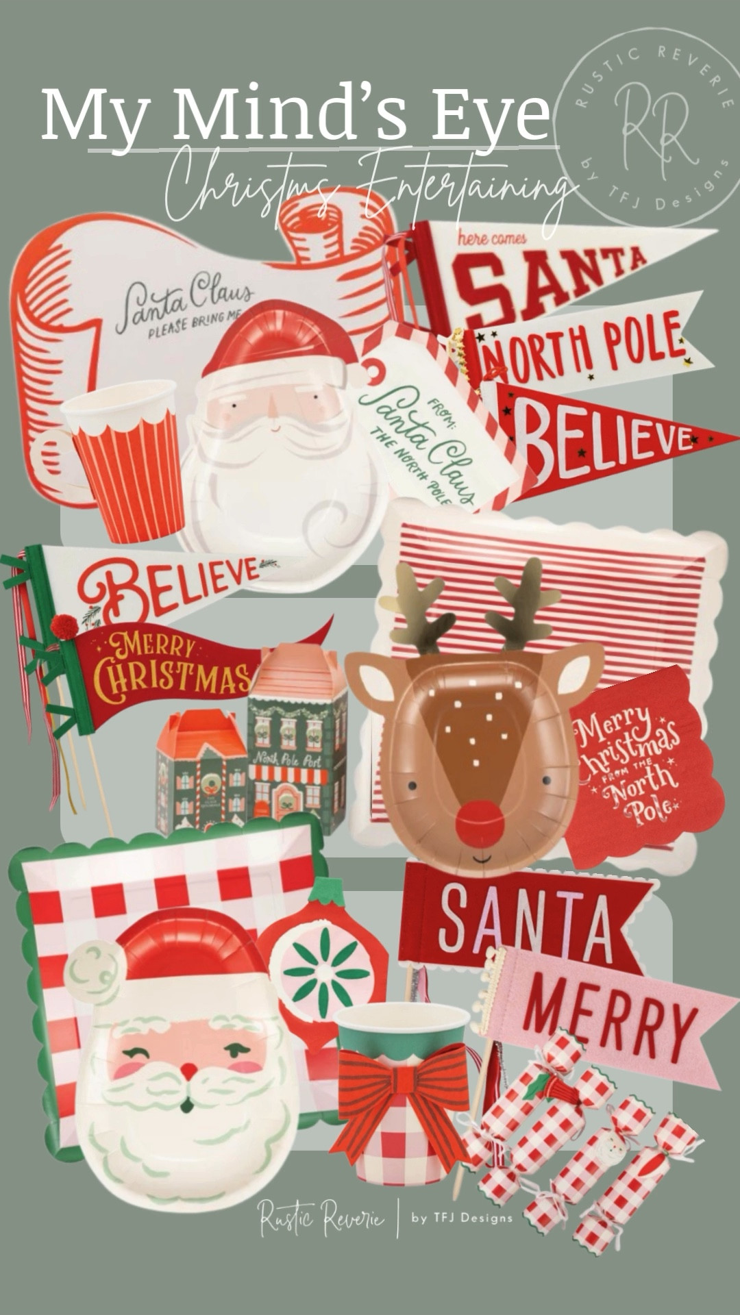 No one does Christmas tableware like My Mind’s Eye! Perfect for an extra special breakfast on Christmas morning. ❤️ paper plates cups napkins placemats table runner felt pennants elf on the shelf santa reindeer gift guide entertaining holiday party kids tradition traditions gingerbread house baking cookies 

#LTKHome #LTKHoliday #LTKKids