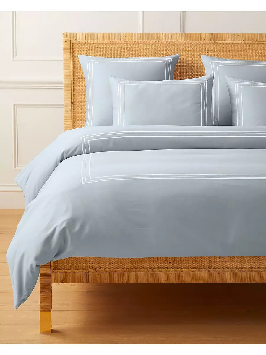 Soho Sateen Duvet Cover | Serena and Lily