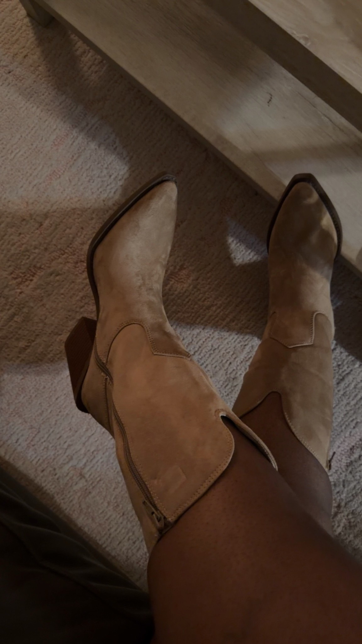 Can you believe these boots are from Walmart? So good! True to size!

#LTKgrwm #LTKMidsize #LTKPetite