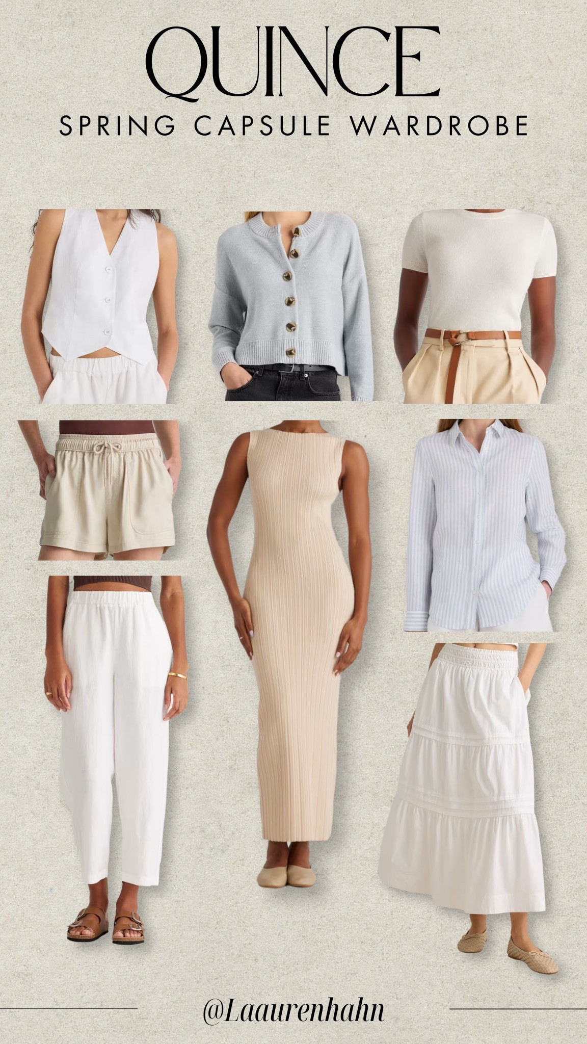 @Quince spring capsule wardrobe!
#quincepartner 

#LTKsummer #LTKcanada #LTKstyletip