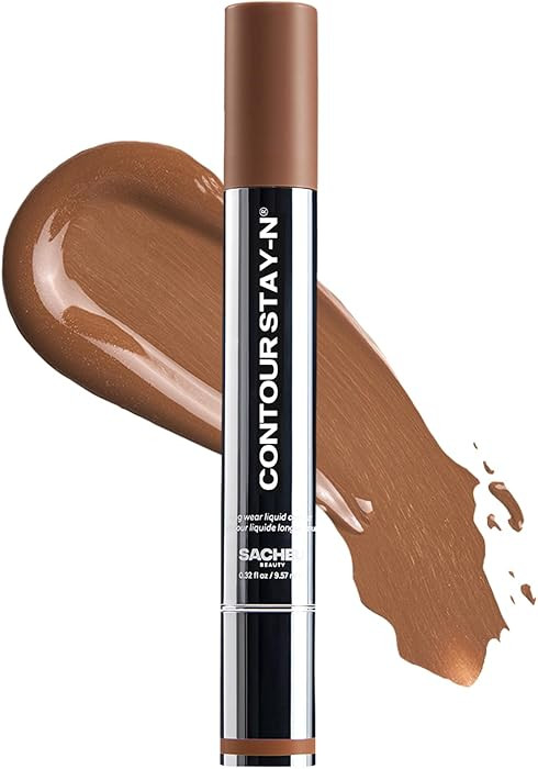 Sacheu Liquid Contour STAY-N Long Wear Cream Contour Makeup \u2014 Long Lasting, Blendable, & Lig... | Amazon (US)