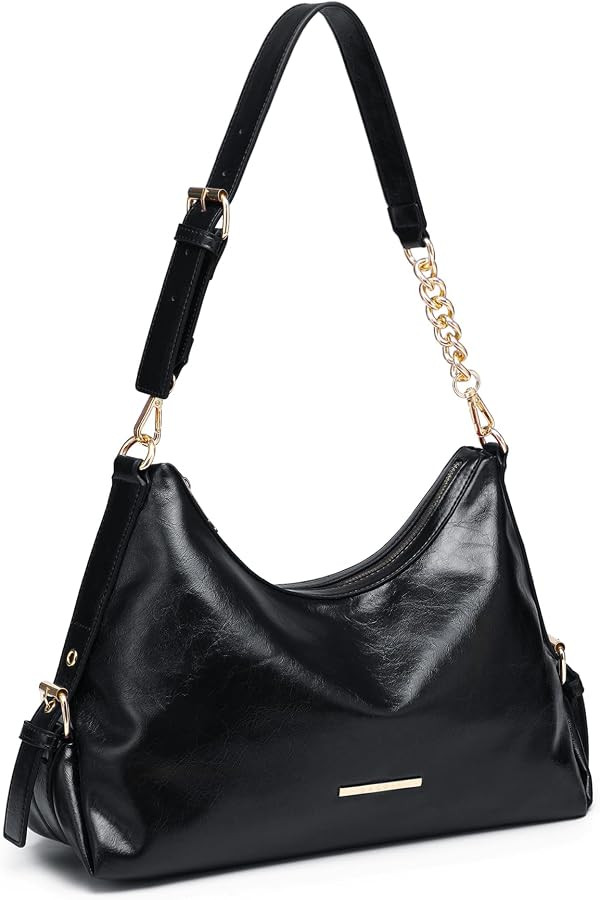 Dasein Essentia Womens Retro Hobo Bag Trendy Shoulder Purse Multi-Pocket Handbags Tote for Work/S... | Amazon (US)