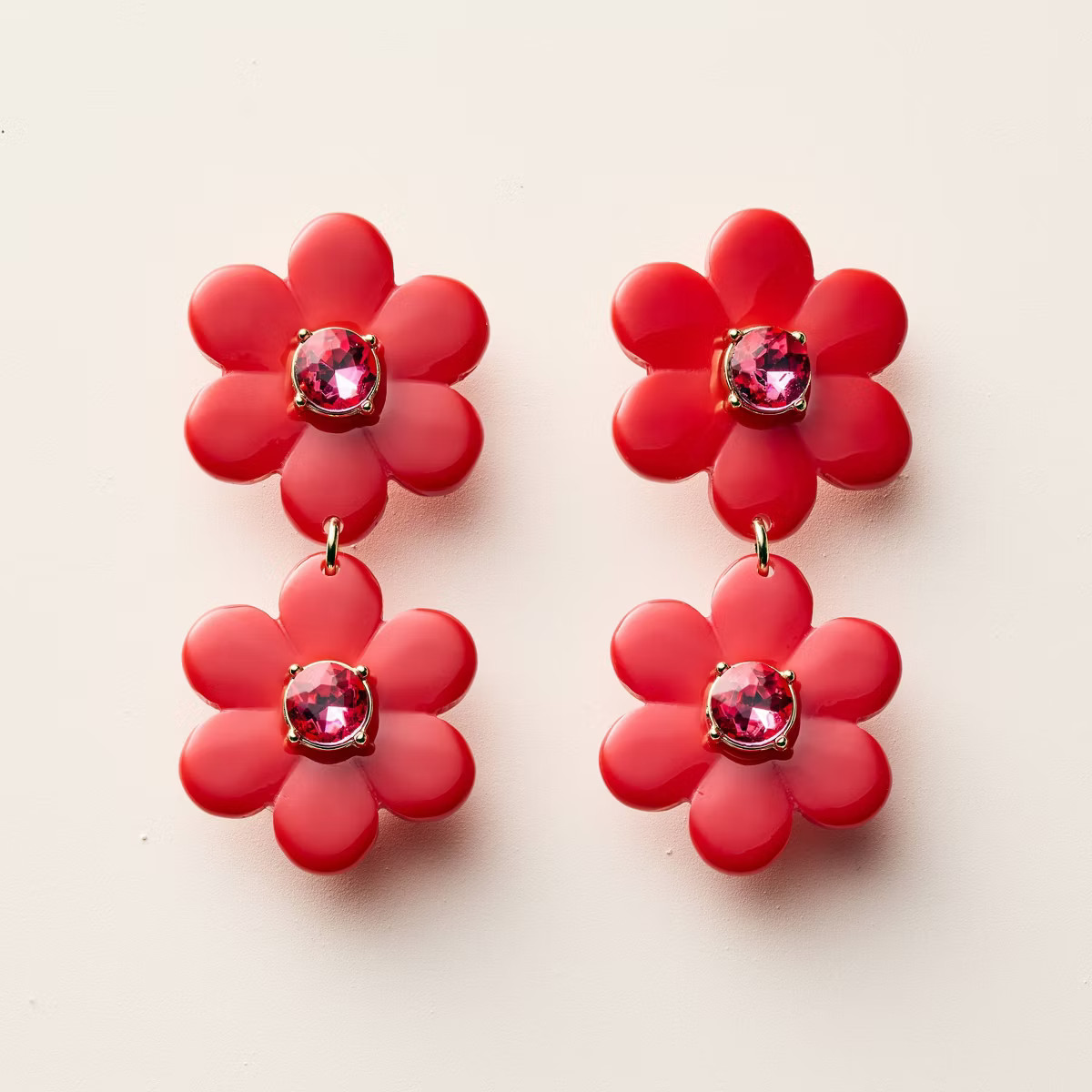 Floral Linear Earrings - kate spade new york x Target Red | Target