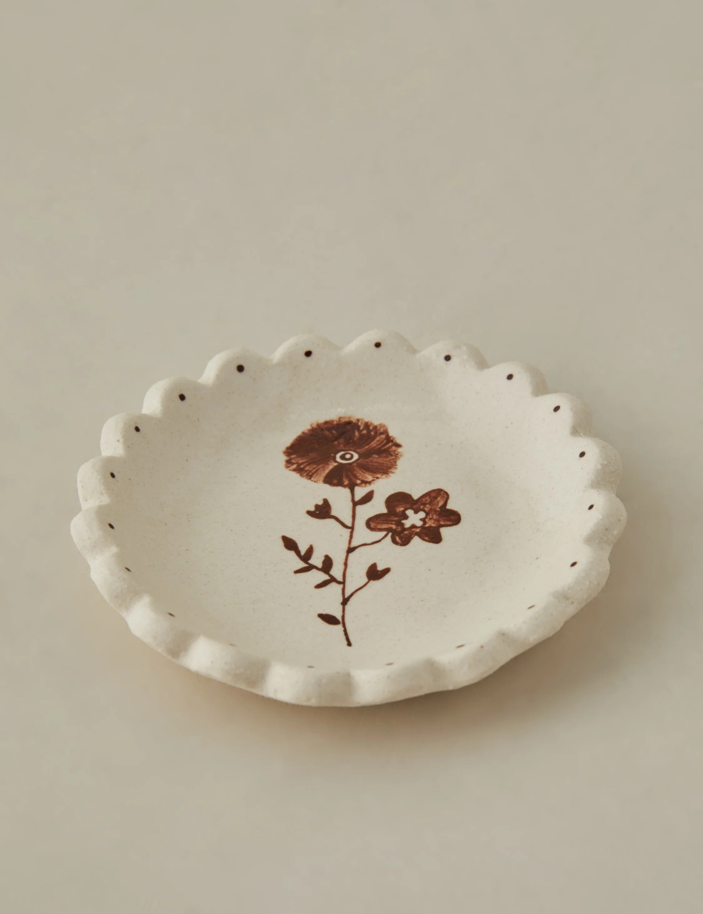 Salt Dish III by Stephanie Dawn Matthias, Chocolate and Cream | Lulu and Georgia 
