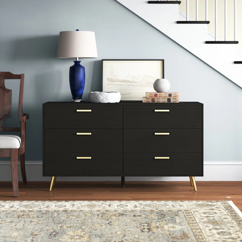 Accomac 54.3'' W Double Dresser | Wayfair North America