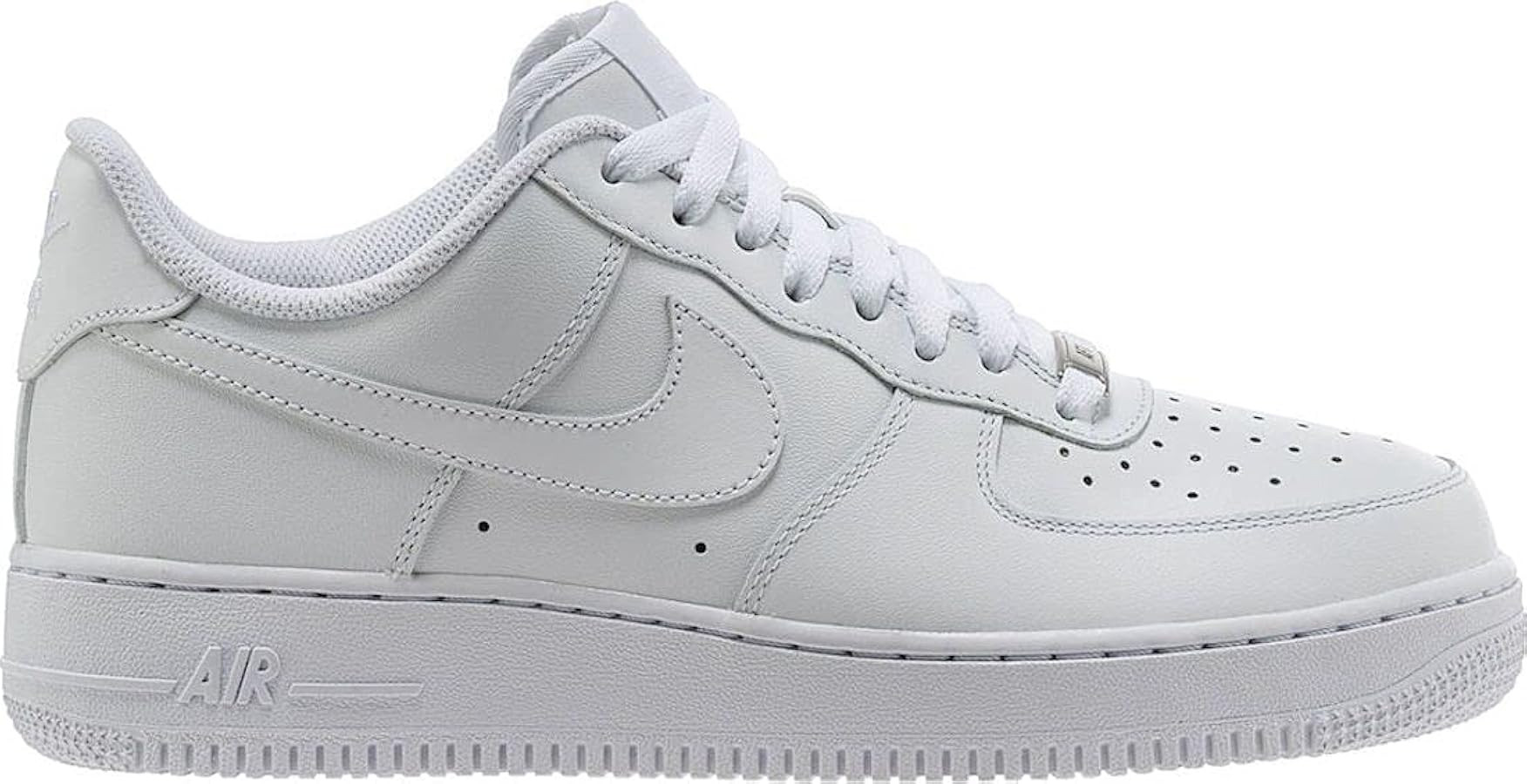 Nike Men's Air Force 1 Sneaker, White, 9.5 | Amazon (US)