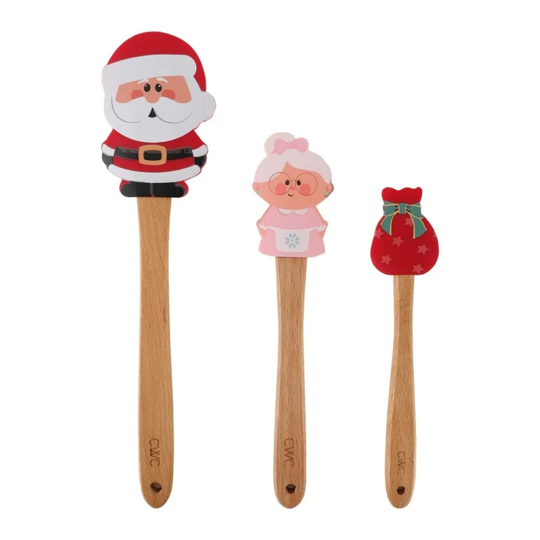 CWC 3PC SPATULA SET 12+10+8Mr.Mrs Claus - Walmart.com | Walmart (US)
