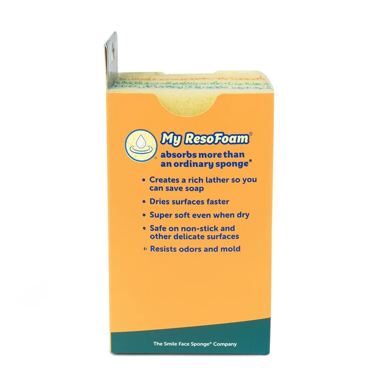 Scrub Daddy Sponge Daddy Non-Scratch Sponges, 4 Count | Walmart (US)