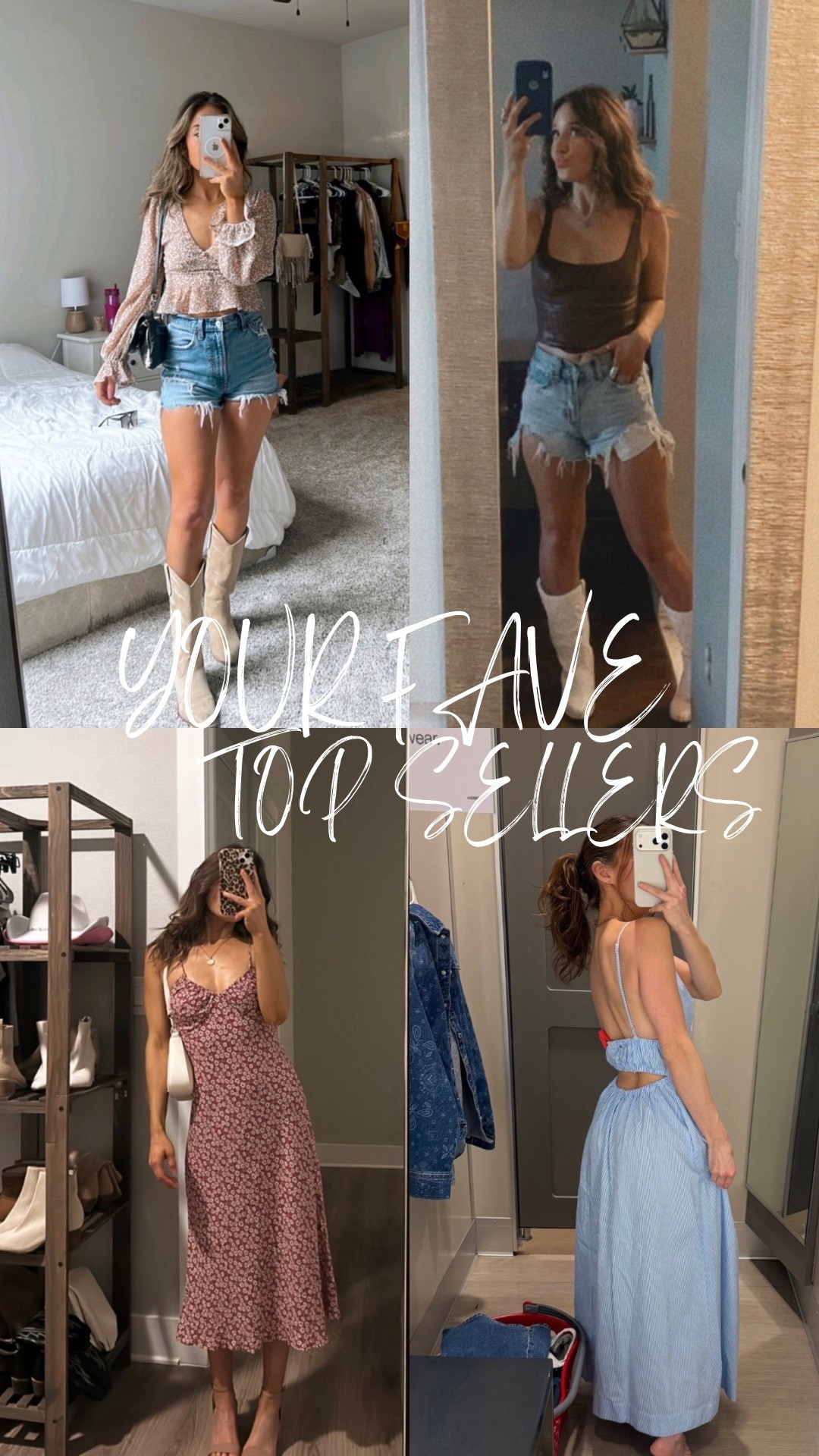 Grab ‘em before they’re gone!! 👇🏼
.
.
.
.
.
#weddingguestdress #abercrombie #target #dress #heels #cowboyboots #summerdress #amazon

#LTKootd #LTKPetite #LTKSaleAlert