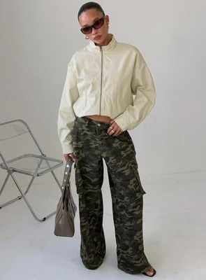 Hudsen Cargo Pants Camo | Princess Polly US