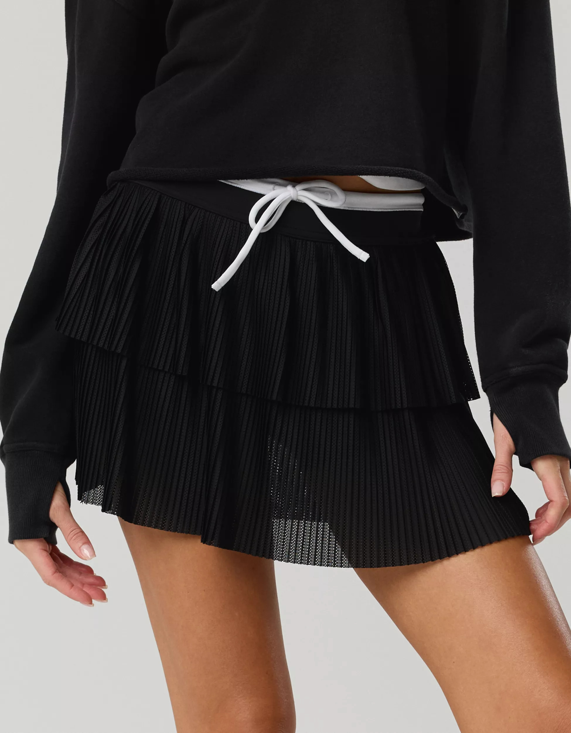 OFFLINE By Aerie Real Me Pleated Mesh Skort | American Eagle Outfitters (US & CA)