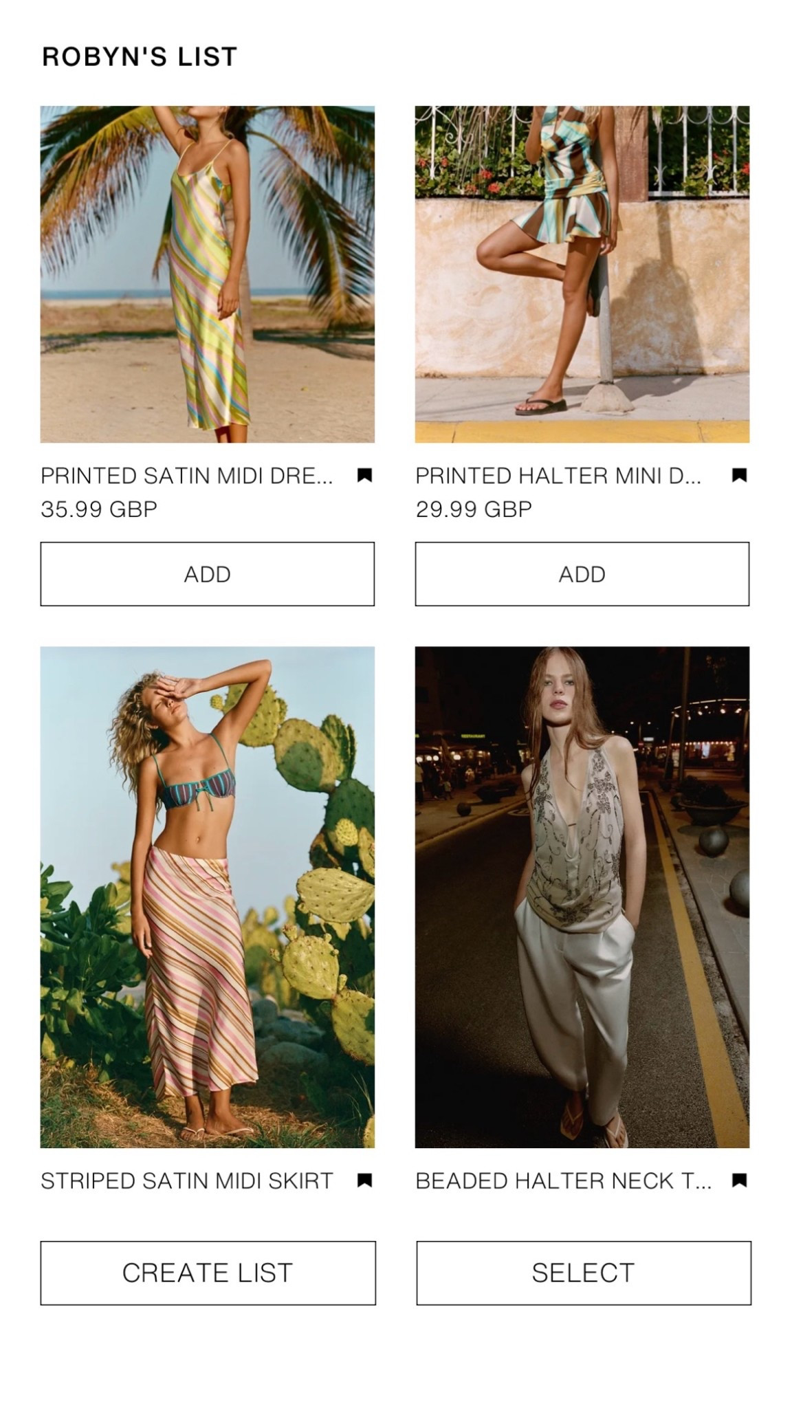Zara new in faves! 🤍