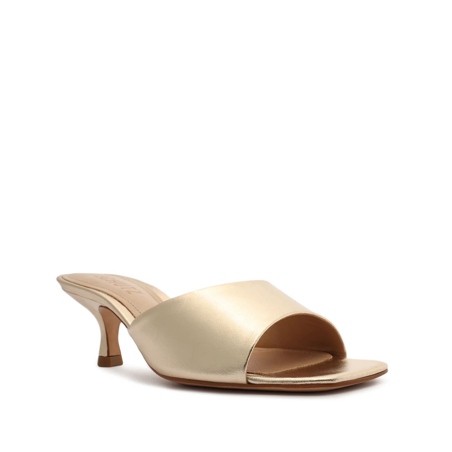 Dethalia Metallic Leather Sandal | Schutz Shoes (US)