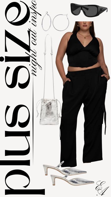 Night out on the townnn 🪩🍸🖤

Summer outfit, spring outfit, cargo pants, Nashville outfit, club outfitt

#LTKmidsize #LTKplussize #LTKstyletip