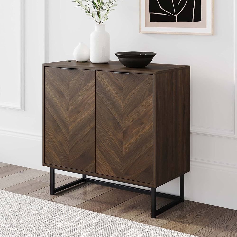 Nathan James Accent Modern Free Standing Buffet Sideboard Hallway, Entryway, Dining Living Room, ... | Amazon (US)