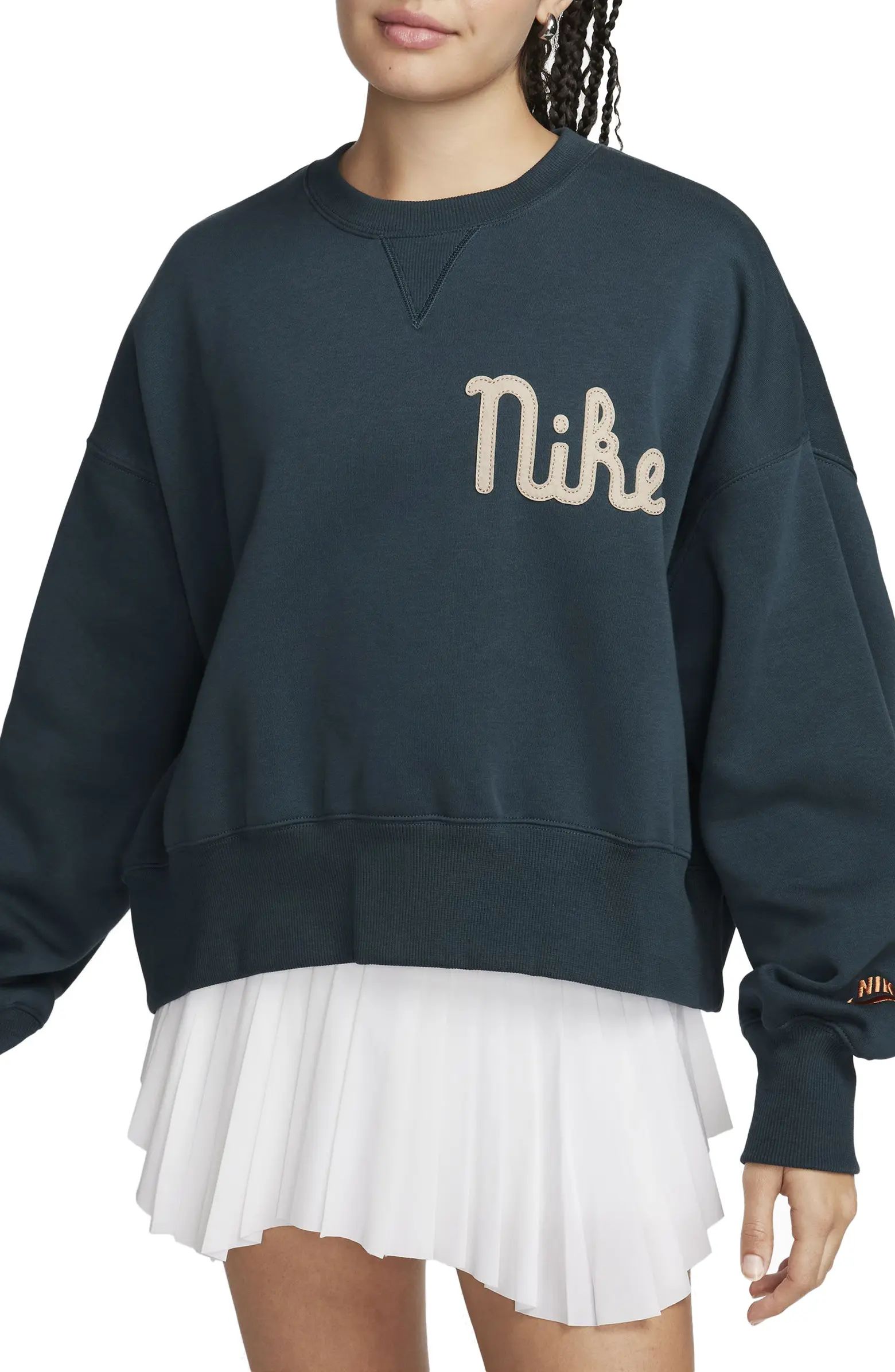 Nike Sportswear Oversize Fleece Sweatshirt | Nordstrom | Nordstrom