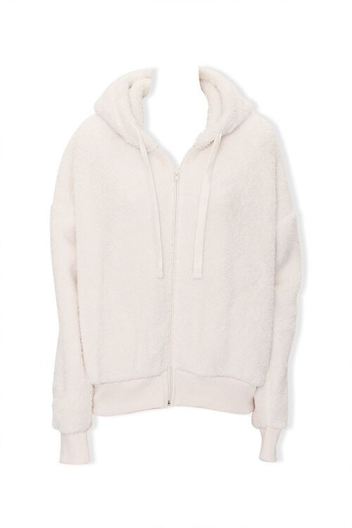 Plush Zip-Up Hoodie | Forever 21 (US)