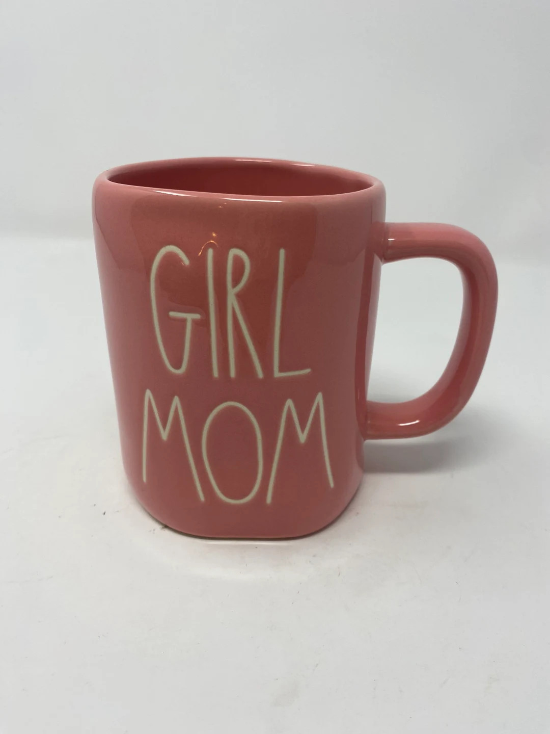 Rae Dunn Pink Girl Mom Mug, Mother’s Day, new mom, farmhouse style, baby shower | Etsy (US)