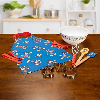 Disney 100th Anniversary Kids' 8-Piece Baking Set | Sam's Club