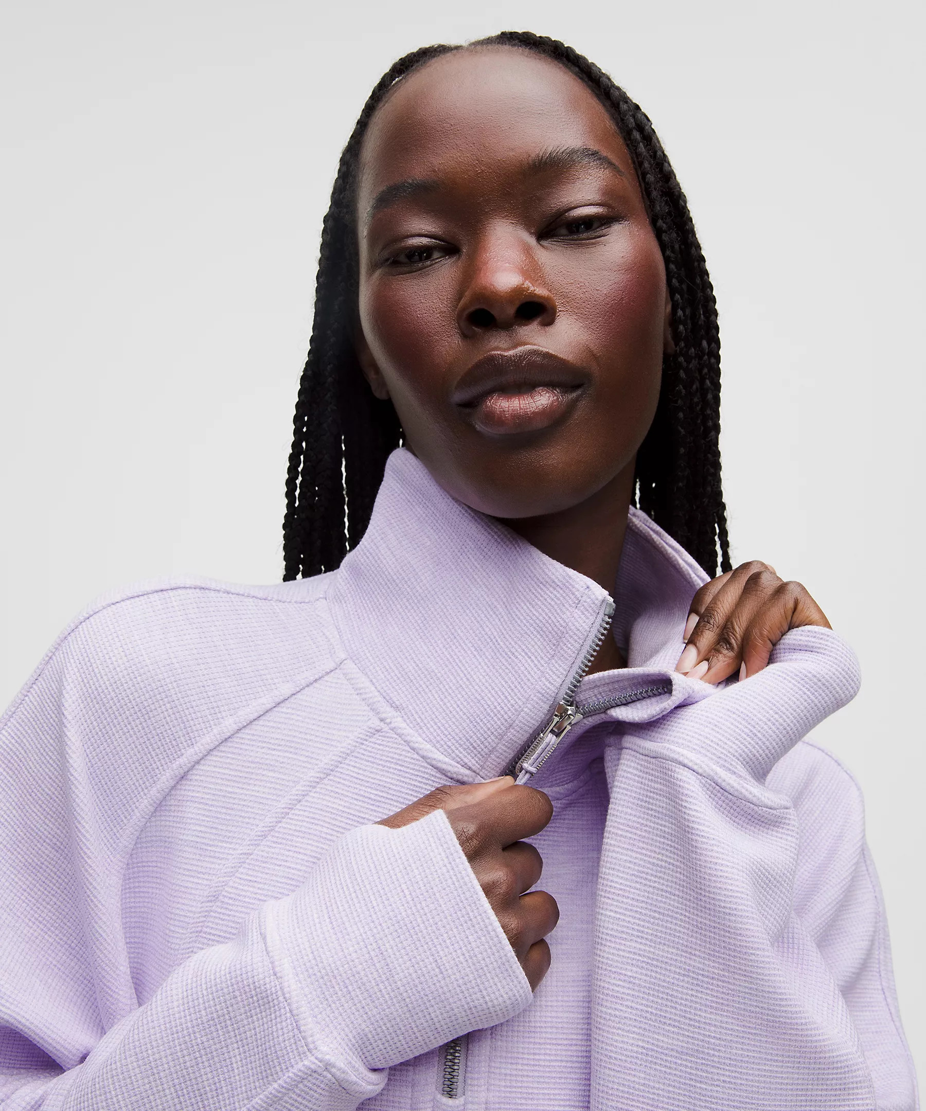 Scuba Cropped Funnel-Neck Half Zip | Lululemon (US)