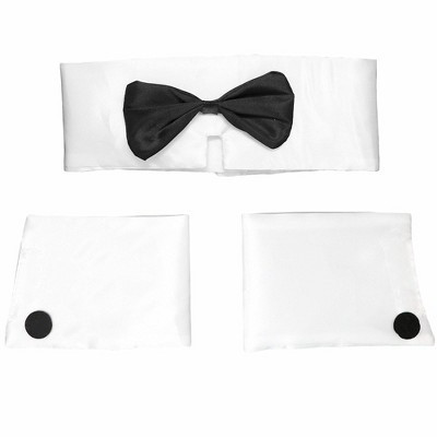 Skeleteen Collar and Cuff Costume Set - White | Target