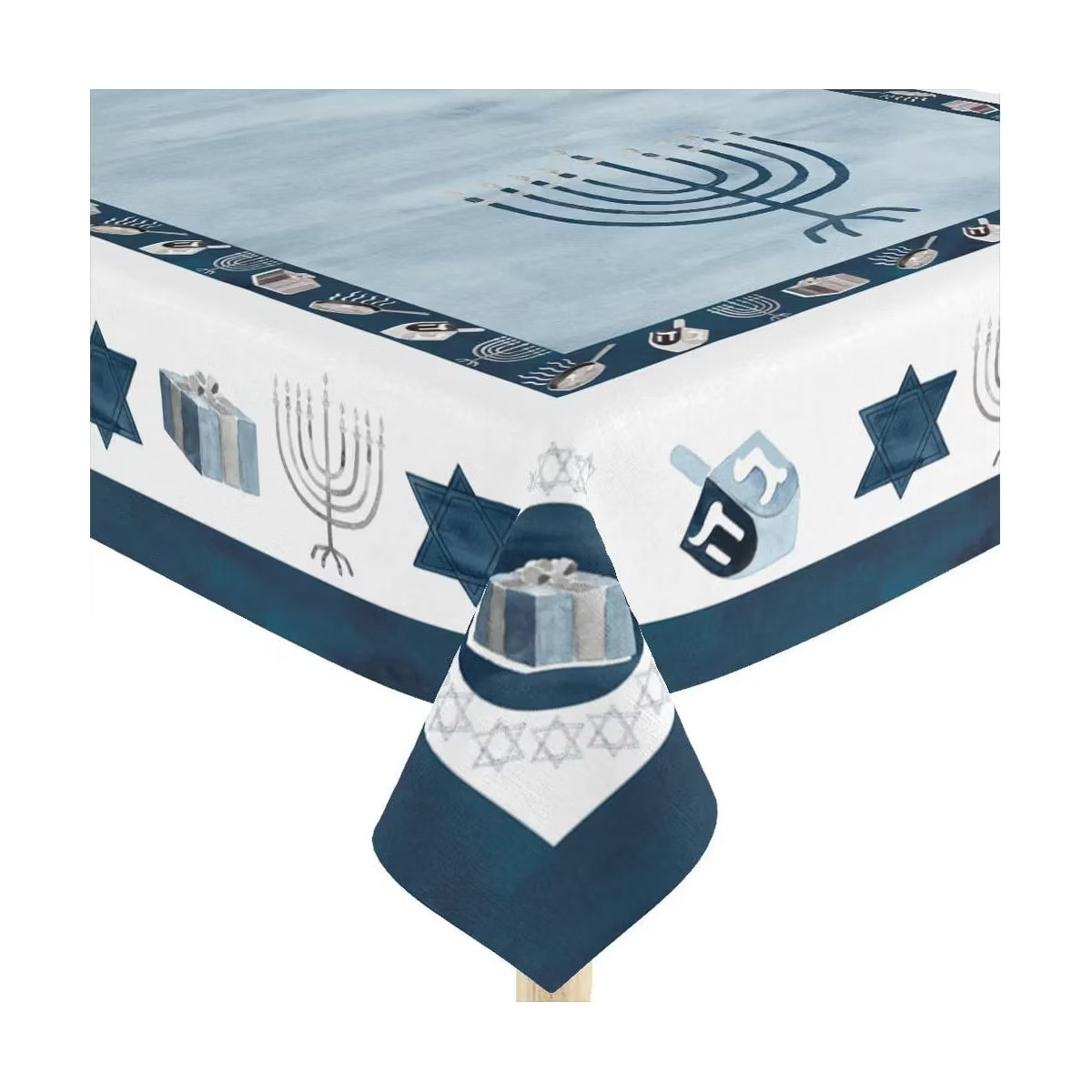 Laural Home Happy Hanukkah 70" x 84" Rectangle cloth | Target