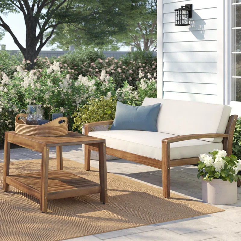 2 Piece Sofa Set with Cushions | Wayfair North America