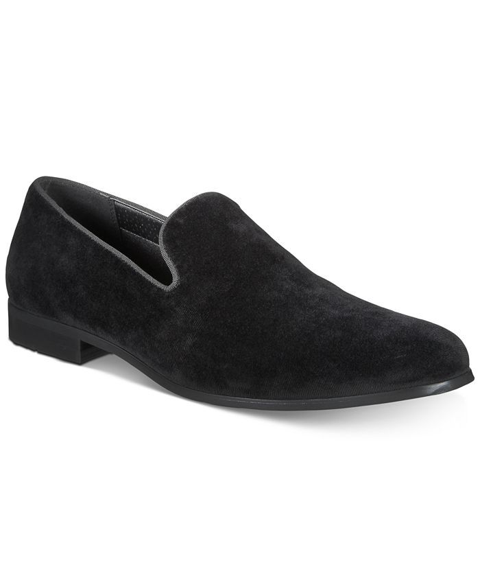 INC Men's Trace Velvet Loafers, Created for Macy's | Macys (US)