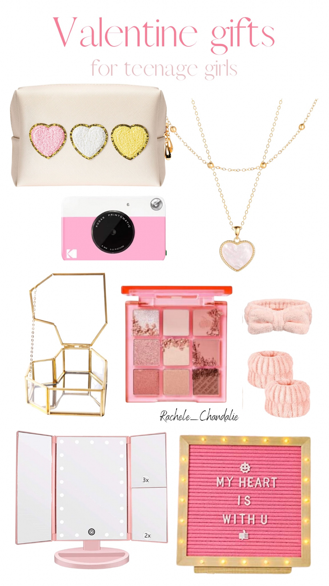 Teen girl valentines presents, gifts, heart necklace, Amazon, Pink, hearts, Love, Makeup 💄 

#LTKFind #LTKfamily #LTKkids