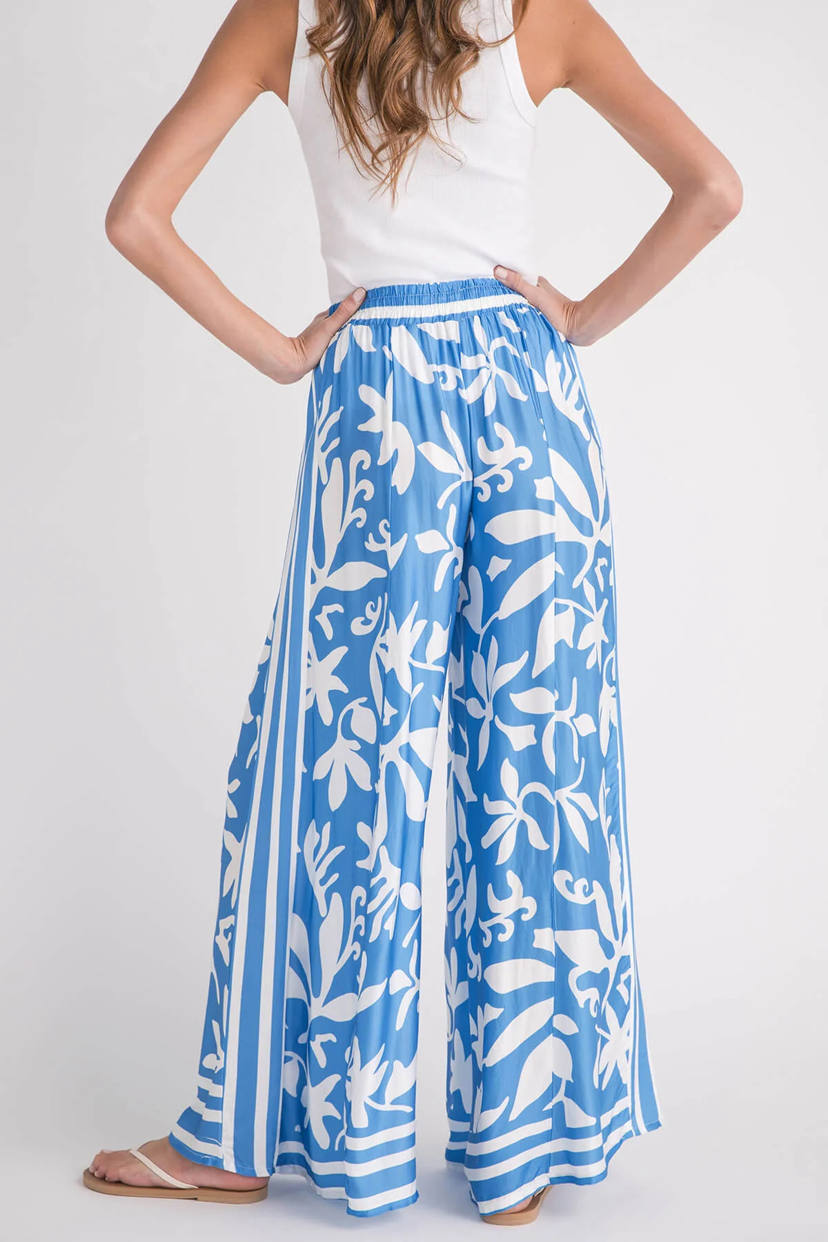 Surf Gypsy Printed Satin Pants | Social Threads