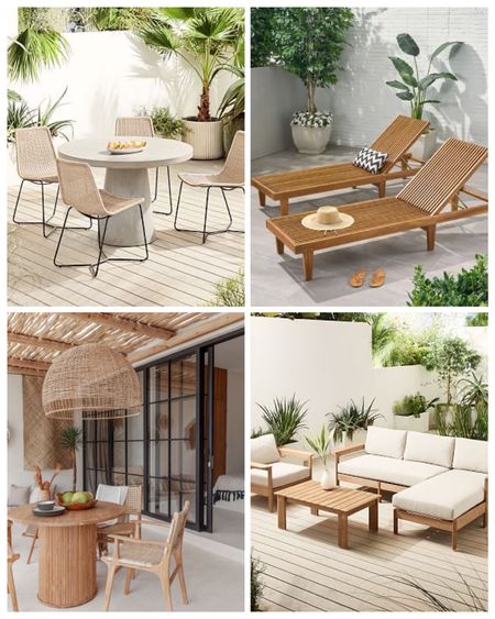 New home! Patio & outdoor dining/lounging inspiration  

#LTKhome