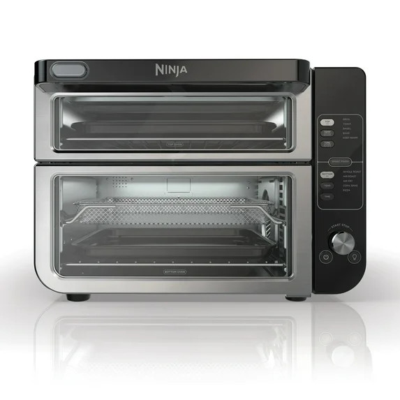 Ninja 10-in-1 Double Oven with FlexDoor, Rapid Top Oven, Convection and Air Fry Bottom Oven, Bake... | Walmart (US)