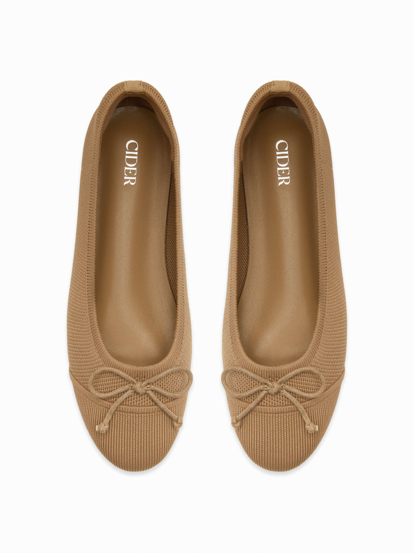 BOWKNOT MARY JANE FLATS For Daily Casual | Cider