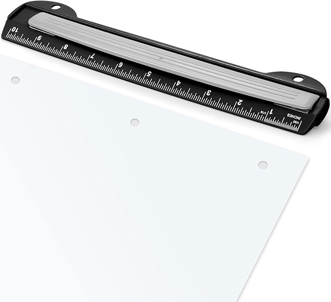 Eagle 3 Hole Punch, Portable Ring Binder 3 Hole Punch, Paper Puncher with Integrated Ruler, 5 She... | Amazon (US)