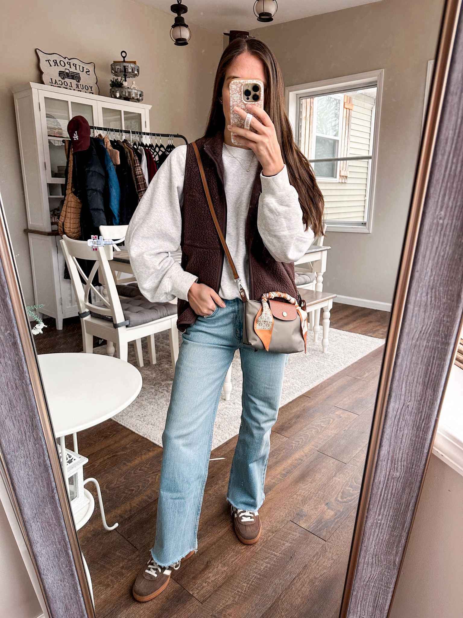 Abercrombie sale! 
Jeans high rise 90s relax jean tts short (30% off plus code: DENIMAF extra 15% off. 
Abercrombie sweatshirt 15% off 
Adidas tts 
Vest XS 

#LTKSaleAlert #LTKStyleTip #LTKPetite